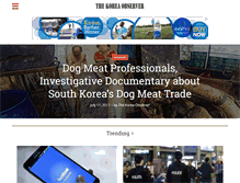 Tablet Screenshot of koreaobserver.com